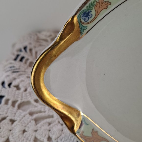Warwick Serving Dish with Gold Design - Replacement Piece - Picture 3 of 5